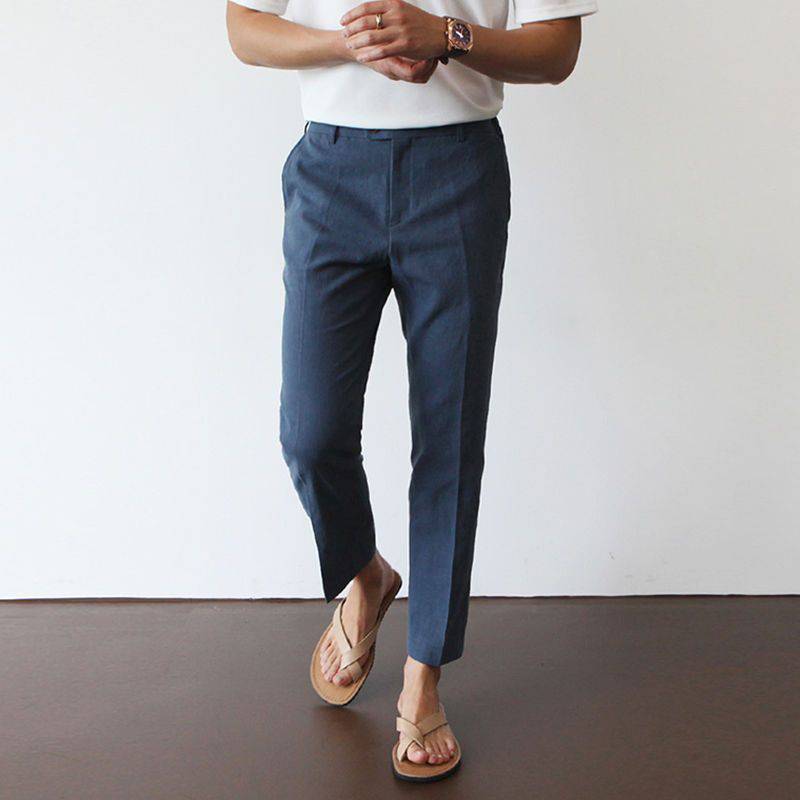 OLD MONEY Linen Trousers