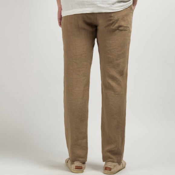 OLD MONEY Cotton Trousers