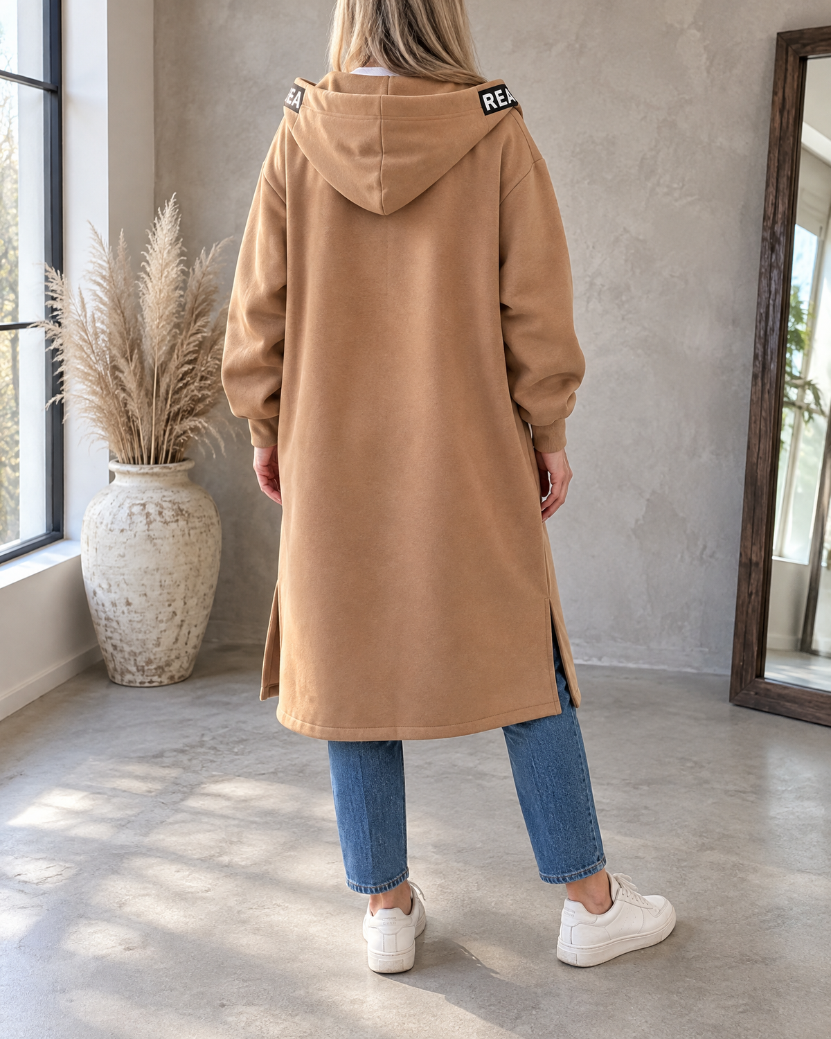 Women's Long Hooded Coat