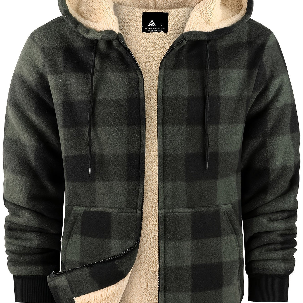 Colton | Sherpa-Lined Hooded Shirt Jacket