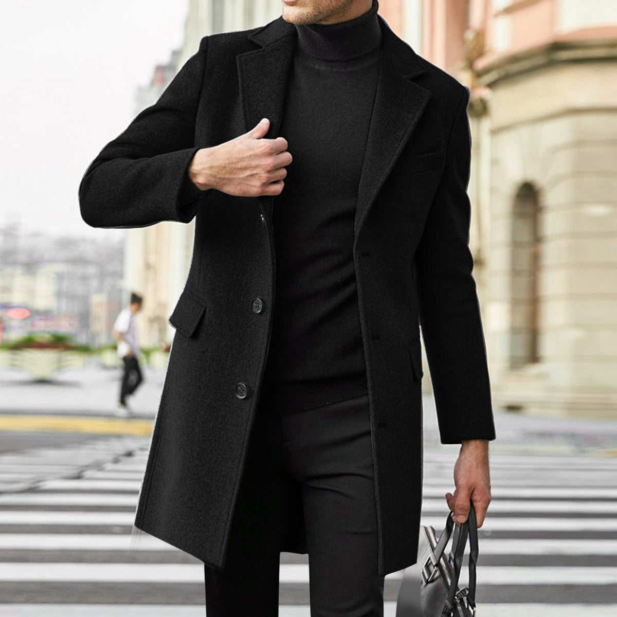 Woollen Trench Coat
