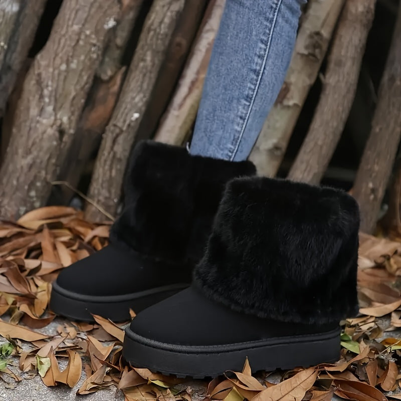 Elspeth | Cozy Winter Platform Boots