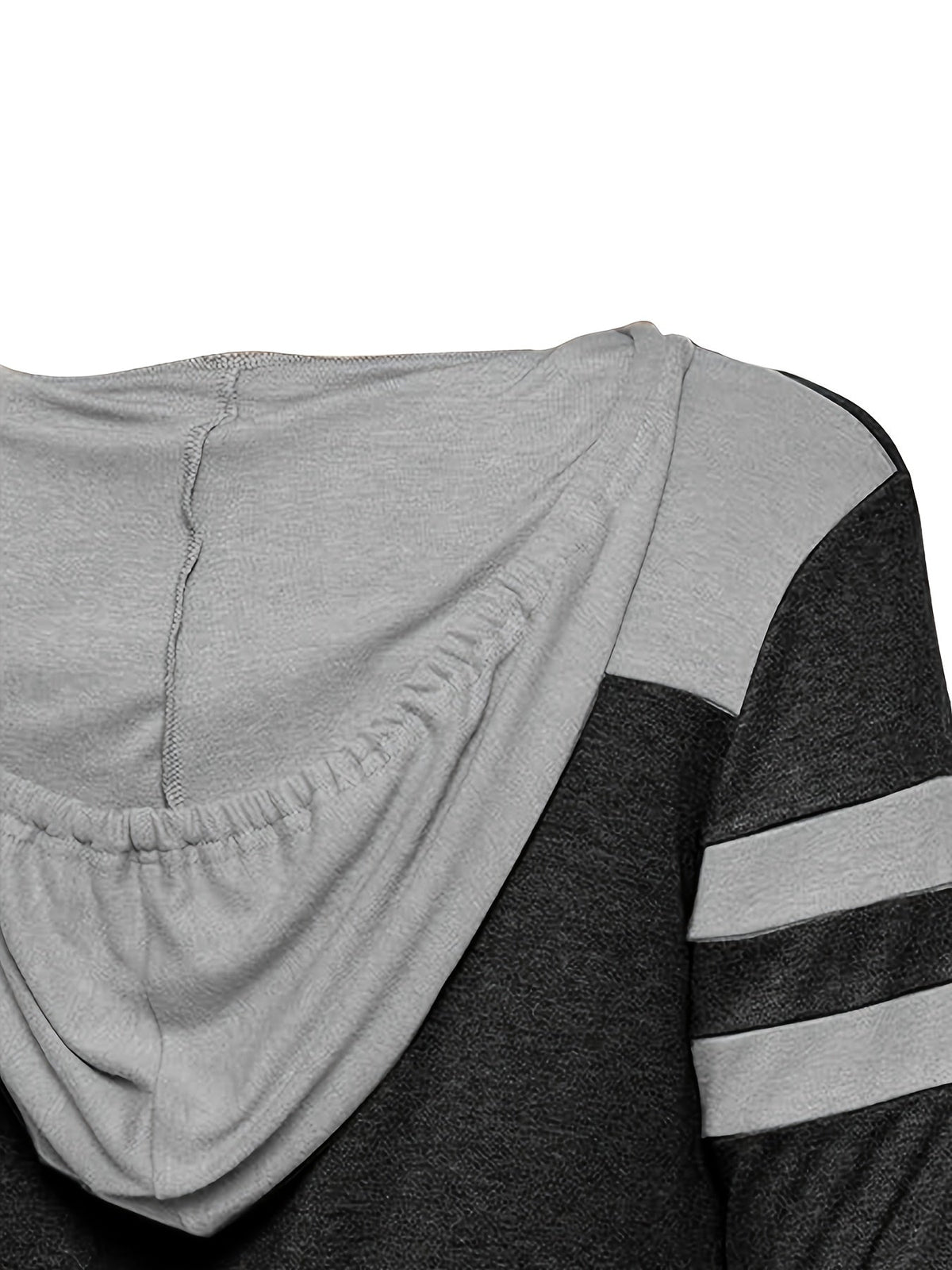 Coralie | Color-Blocked Hoodie with Thumbholes