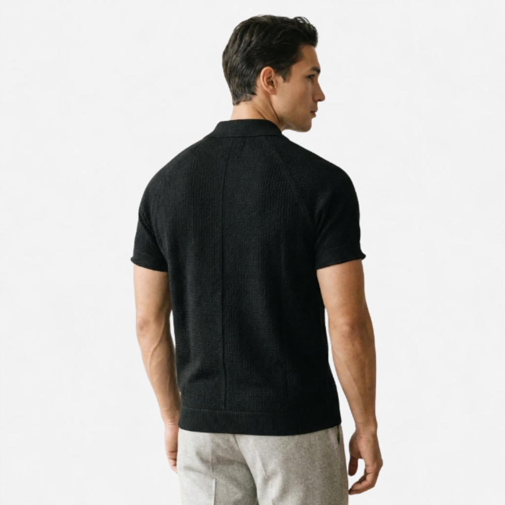 OLDMONEYLOOK | Men’s Refined Summer Knit Shirt