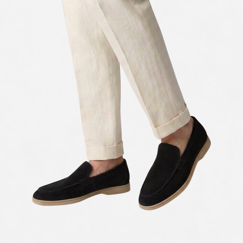 OLDMONEYLOOK | Men’s Classic Slip-On Suede Loafers
