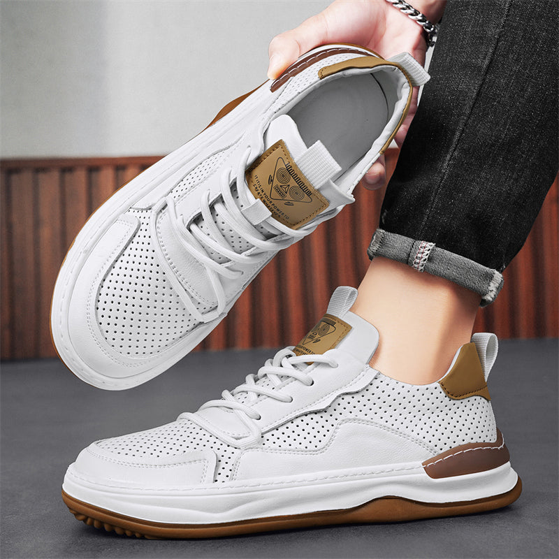 Italian Luxury Genuine Leather Sneakers