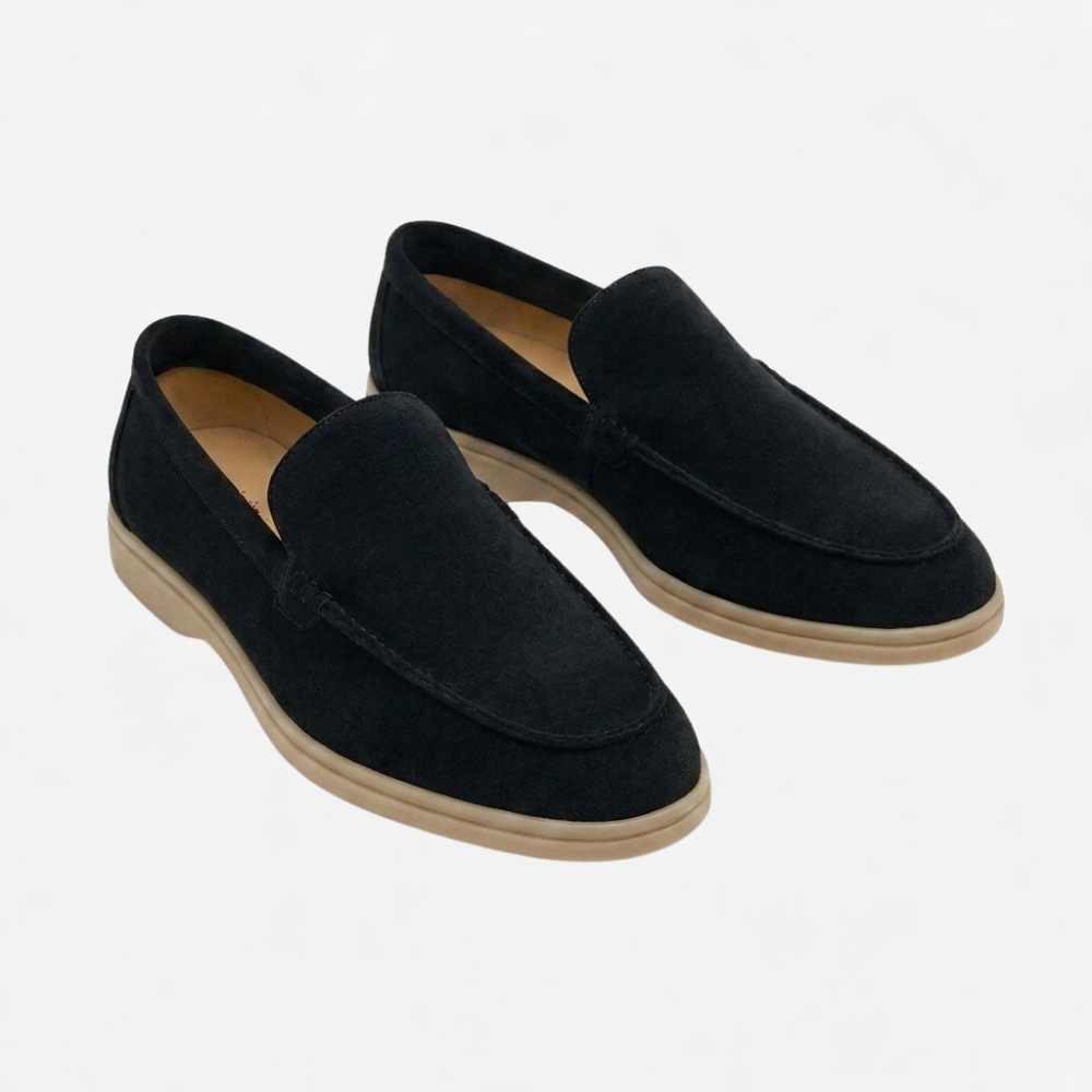 OLDMONEYLOOK | Men’s Classic Slip-On Suede Loafers