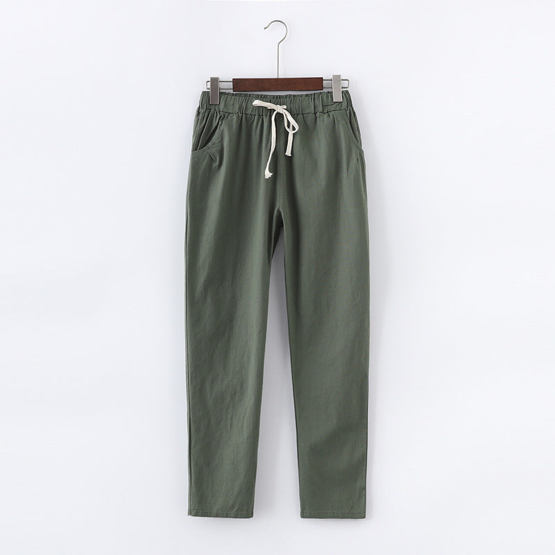 Women's Linen Trousers