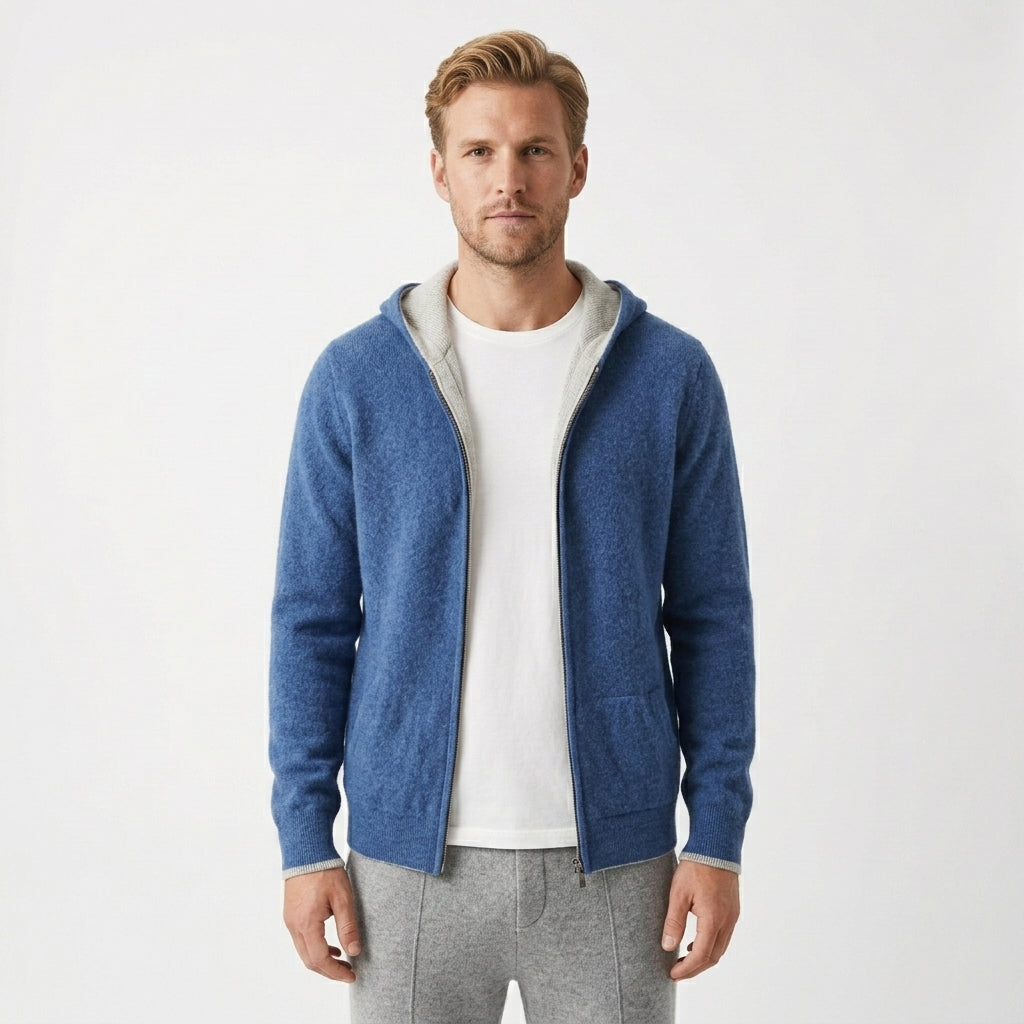 CASHMERE HOODIE FOR MEN