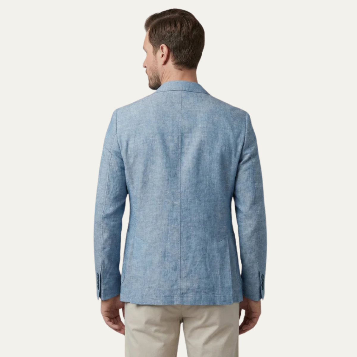 The Belmont Men’s Casual Summer Linen Blazer Jacket