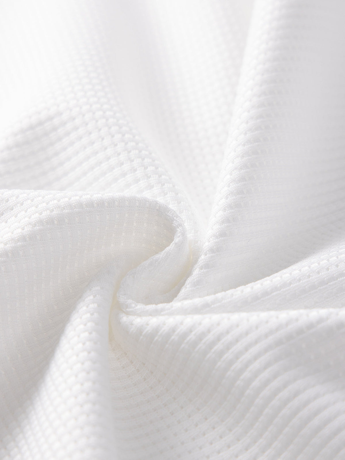 Frederick | Long Sleeve Top with Textured Waffle Knit