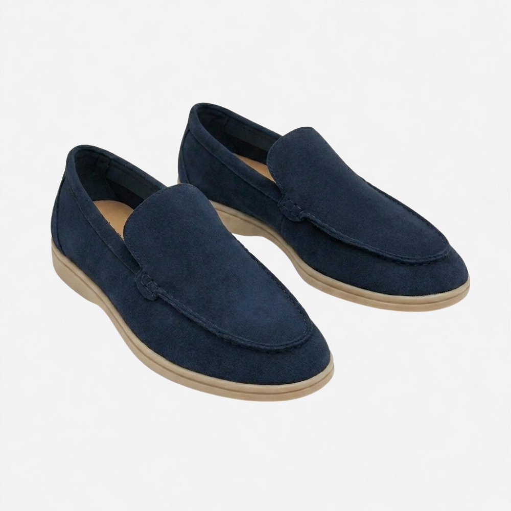 OLDMONEYLOOK | Men’s Classic Slip-On Suede Loafers