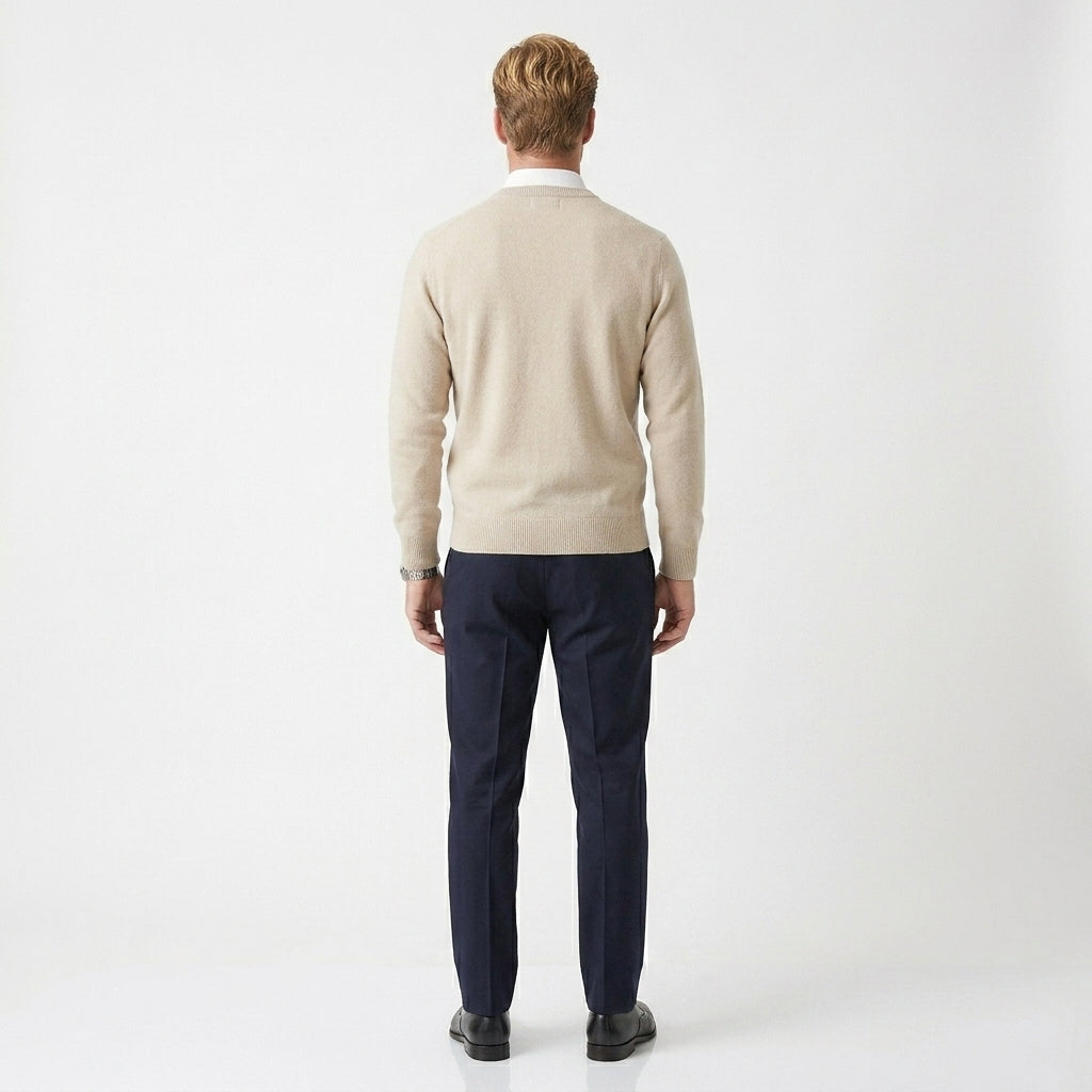 HOLLANDEN | V-NECK KNITTED SWEATER FOR MEN