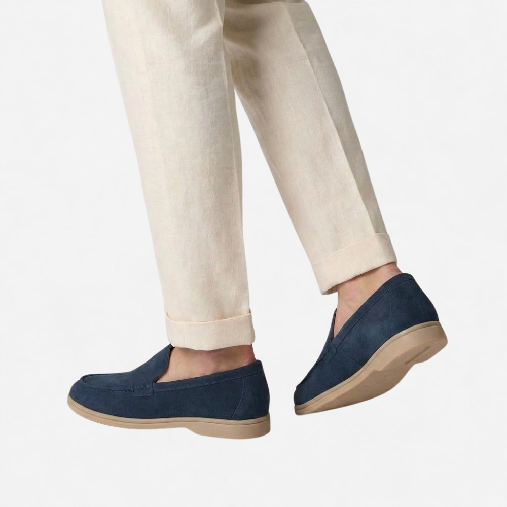 OLDMONEYLOOK | Men’s Classic Slip-On Suede Loafers