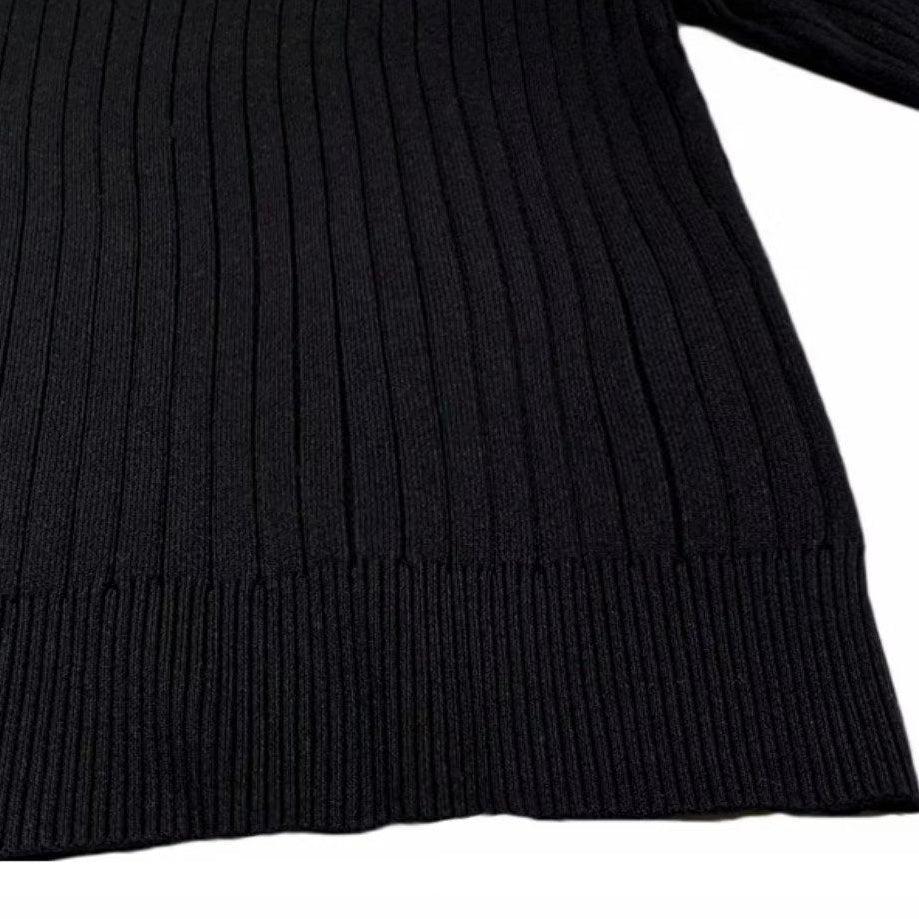 Autumn Lapel Polo Sweater