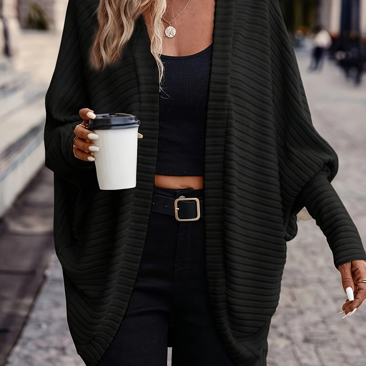 Maeve | Easygoing Open-Front Cardigan