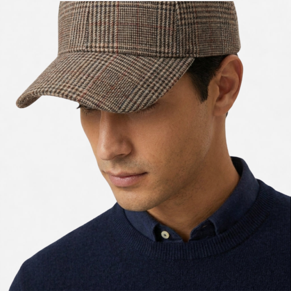 OLDMONEYLOOK | Men’s Classic Wool Tartan Cap