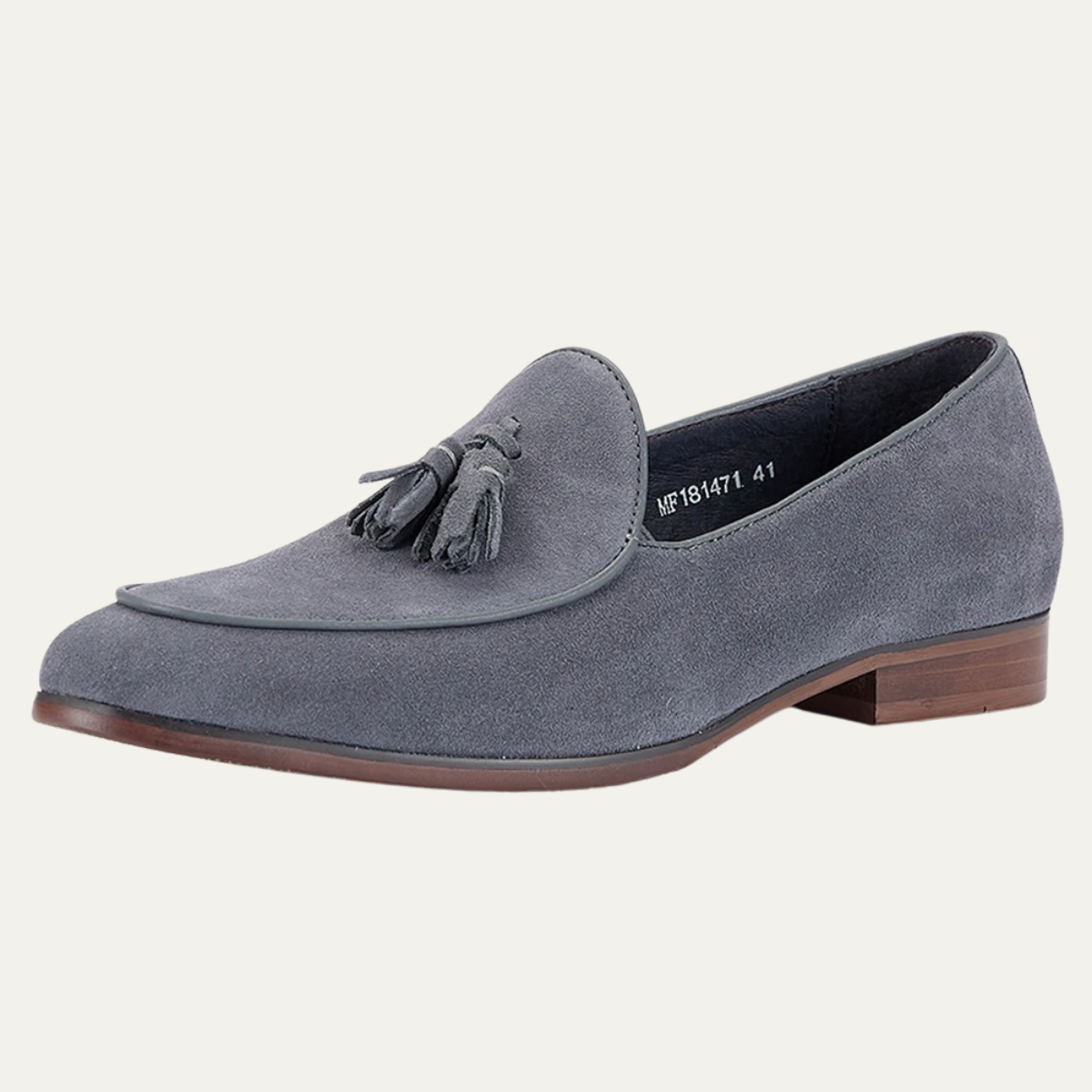 The Brentwood Falls Men’s Suede Leather Tassel Loafers