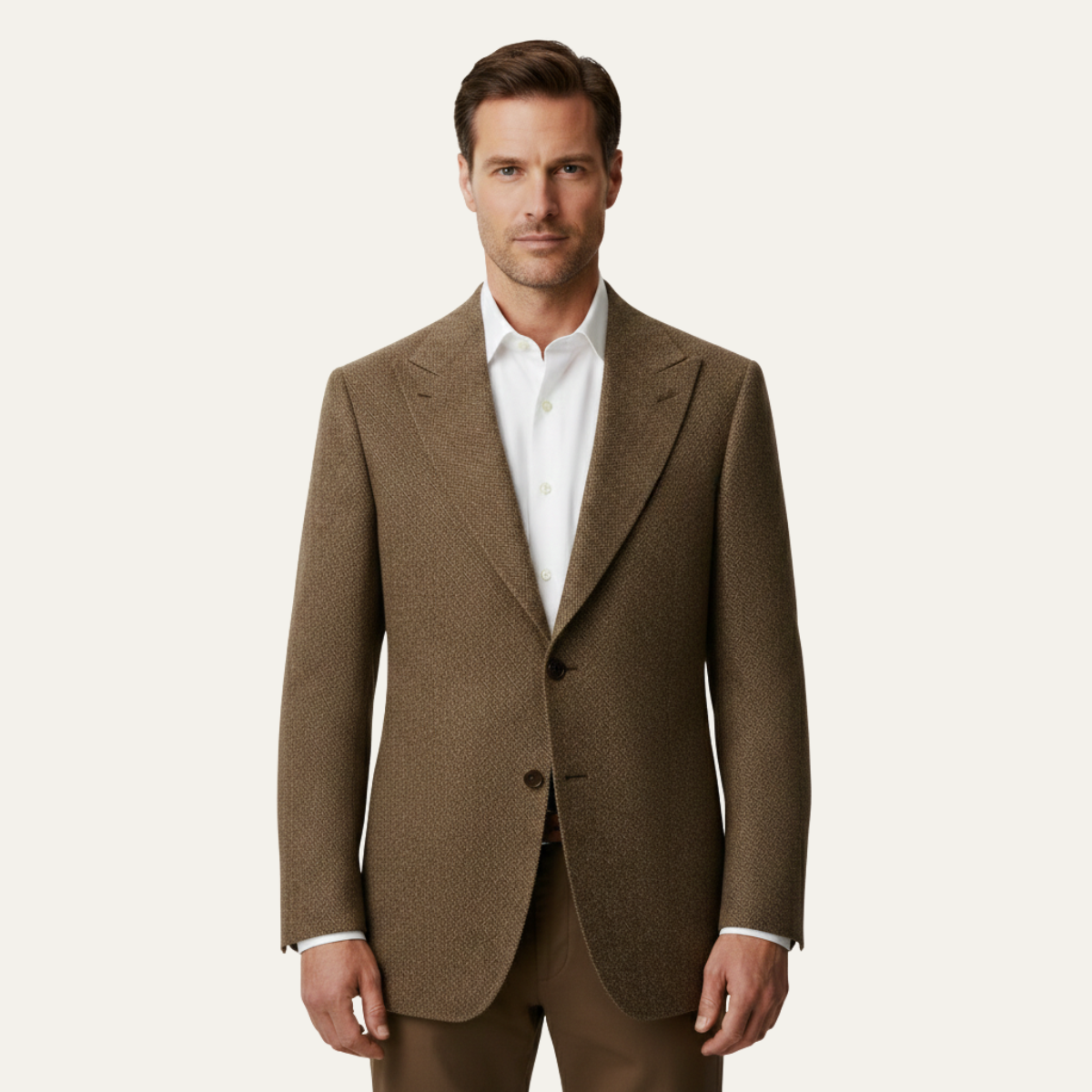 The Florence Men’s Single Breasted Herringbone Tweed Blazer
