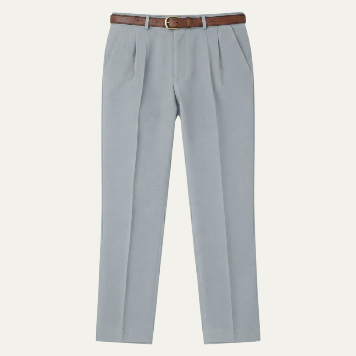 The Brookline Men’s Classic Straight Leg Loose Fit Linen Trousers