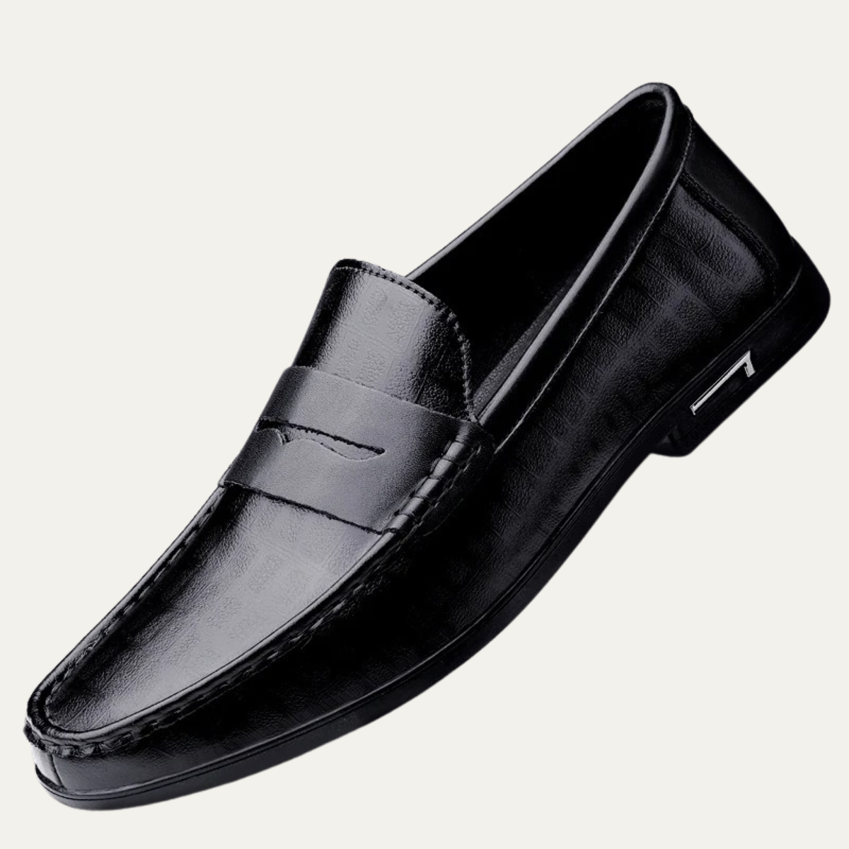 The Brookgate Men’s Breathable Italian Style Leather Slip-On Loafers