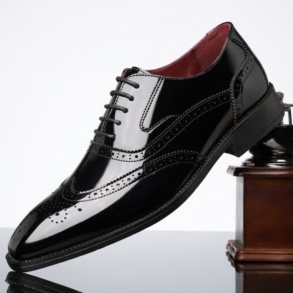 Cambridge Leather Brogue Dress Shoes