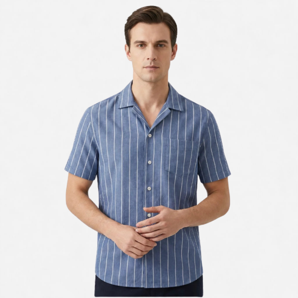 OLDMONEYLOOK | Men’s Refined Striped Polo