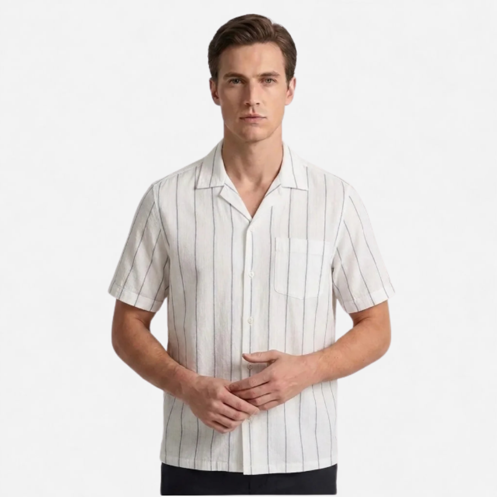 OLDMONEYLOOK | Men’s Refined Striped Polo