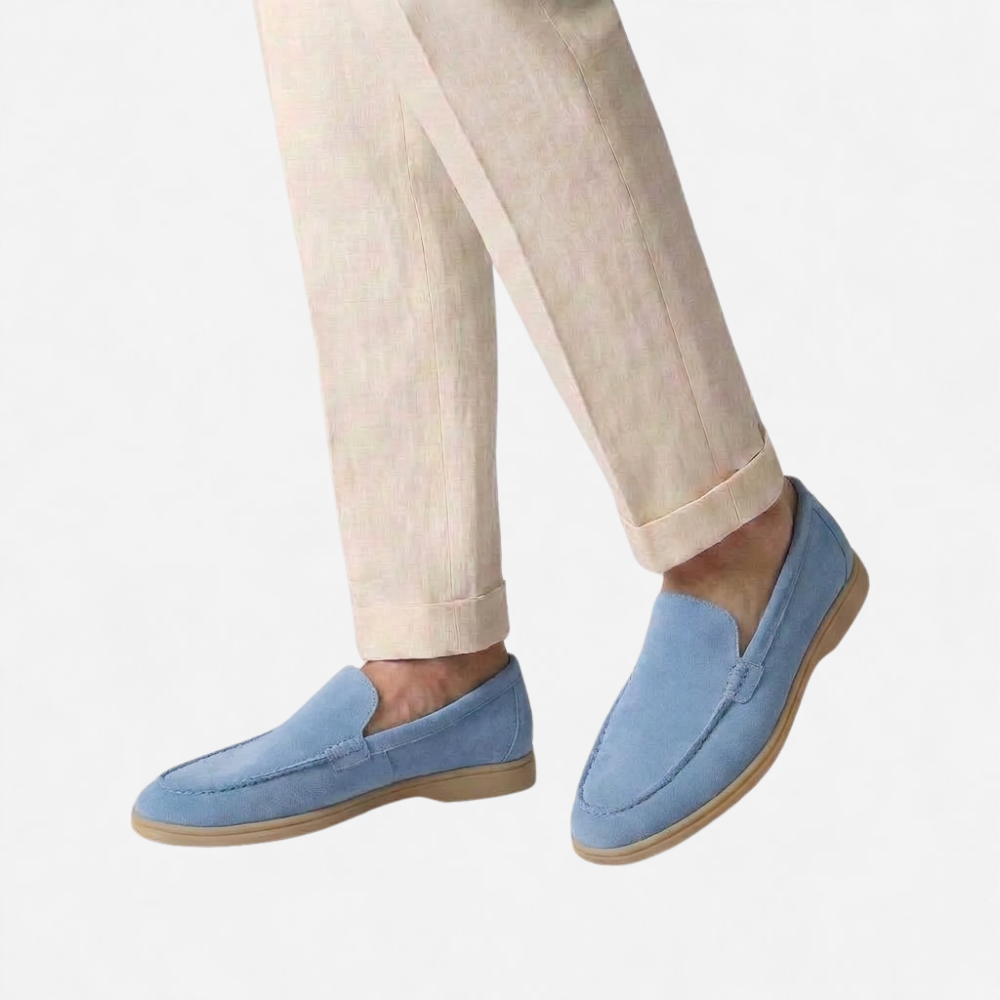 OLDMONEYLOOK | Men’s Classic Slip-On Suede Loafers