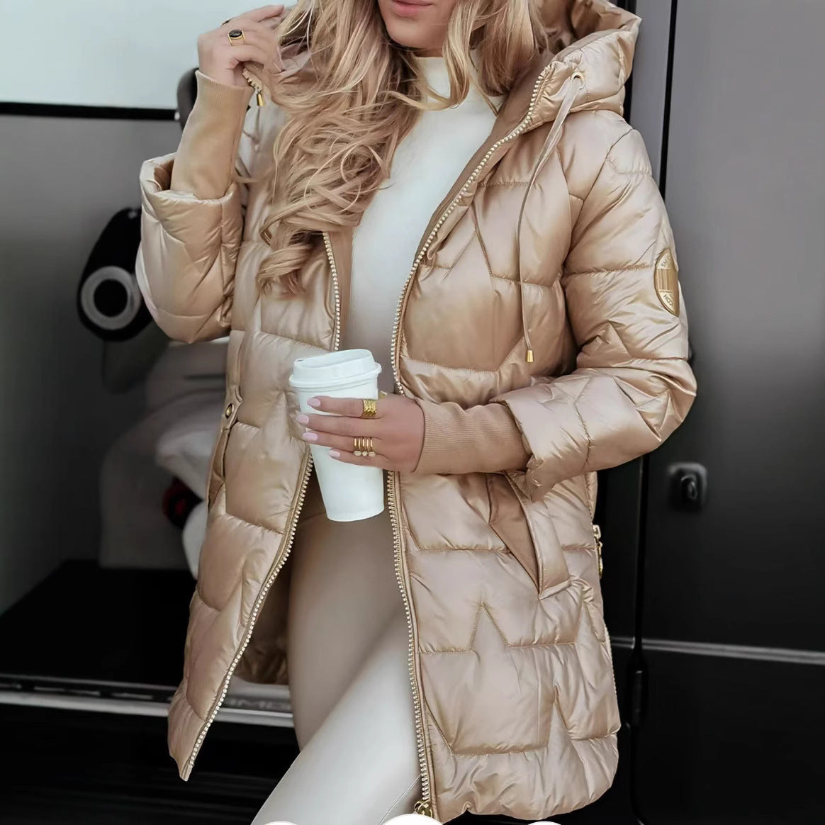 Ladies Midi Puffer Jacket | Warm, Stylish and Functional