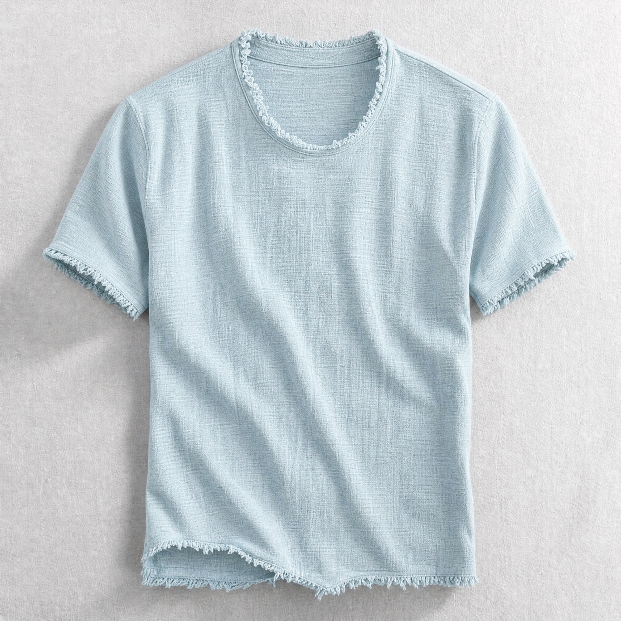 Harlow Frayed Edge Tee