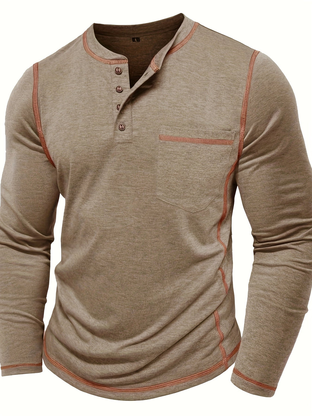 Kingsley | Timeless Long-Sleeve Henley Top