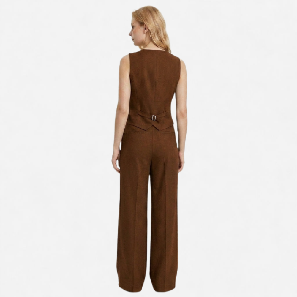 OLDMONEYLOOK | Women’s Tailored Vest and Trousers Set