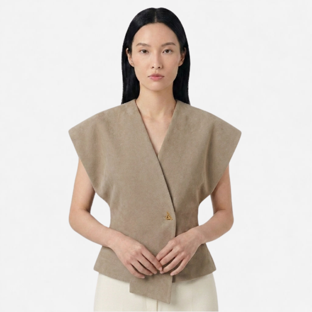 OLDMONEYLOOK | Women’s Classic V-Neck Blouse