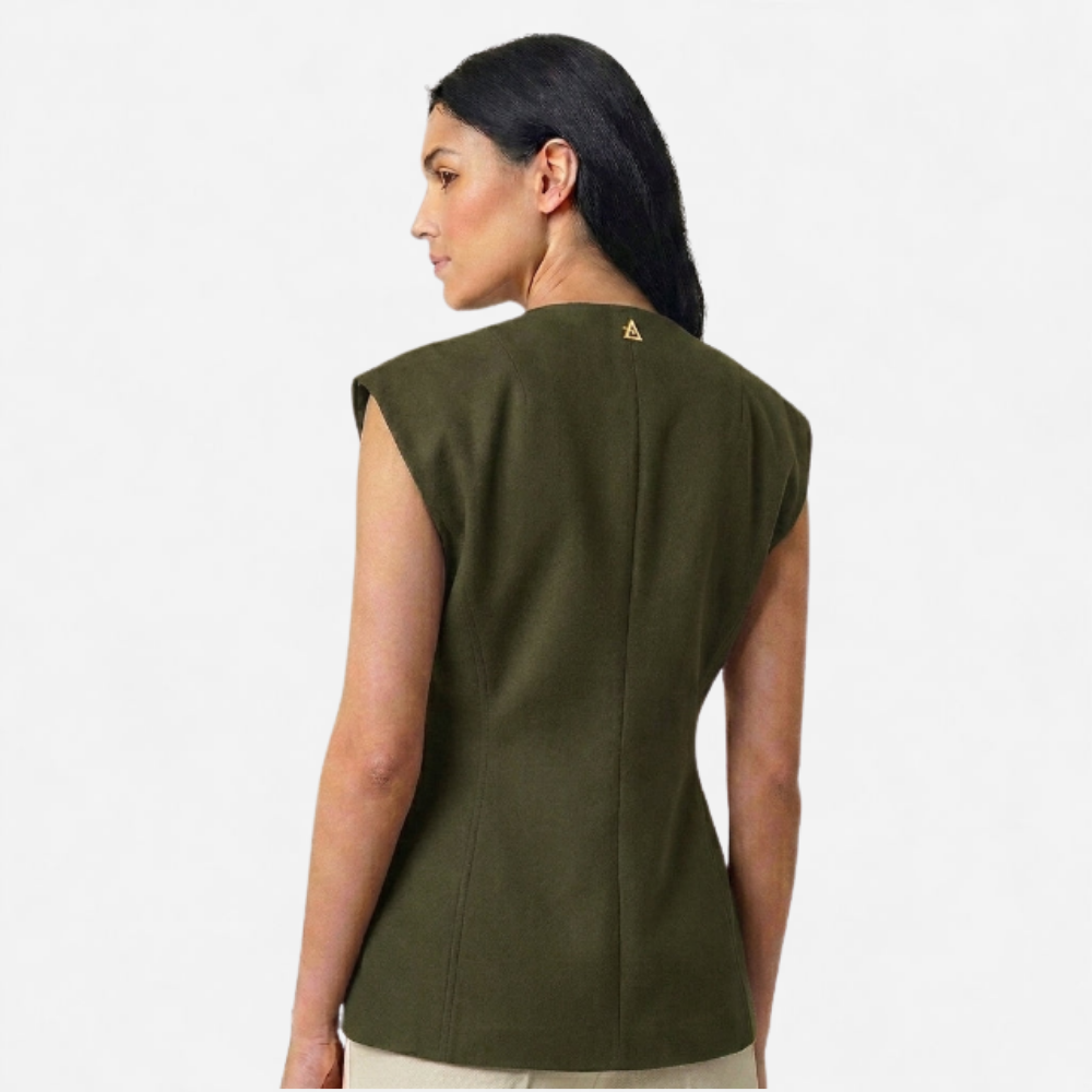 OLDMONEYLOOK | Women’s Classic V-Neck Blouse