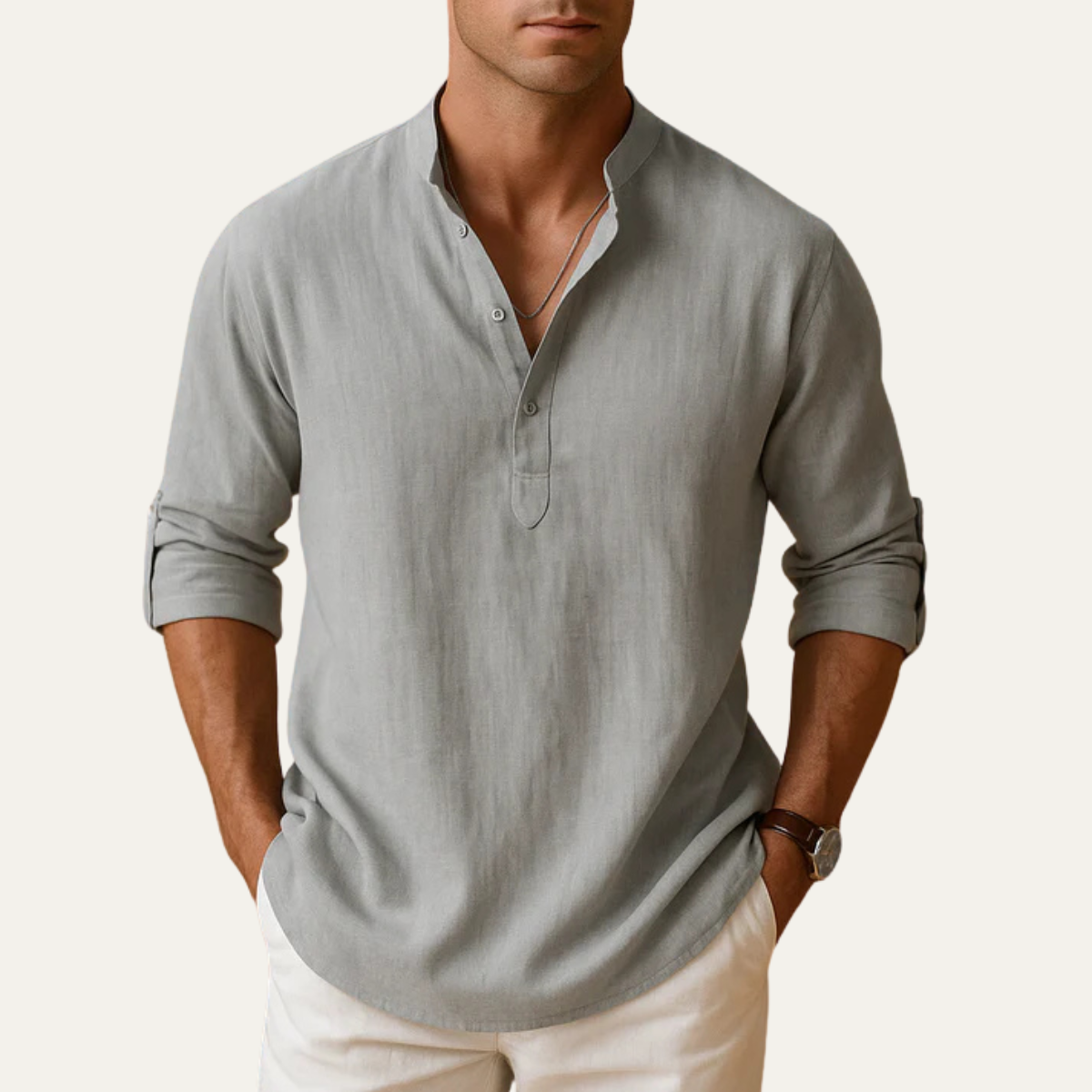 The Arzignano Men's Long Sleeve Shirt