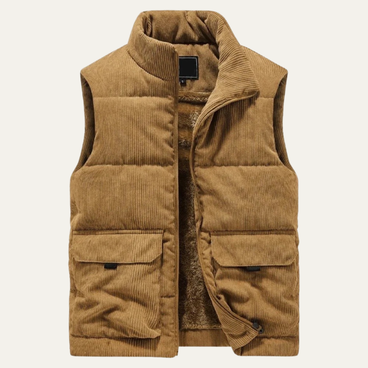 The Penzance Men's Corduroy Lighweight Quilted Vest