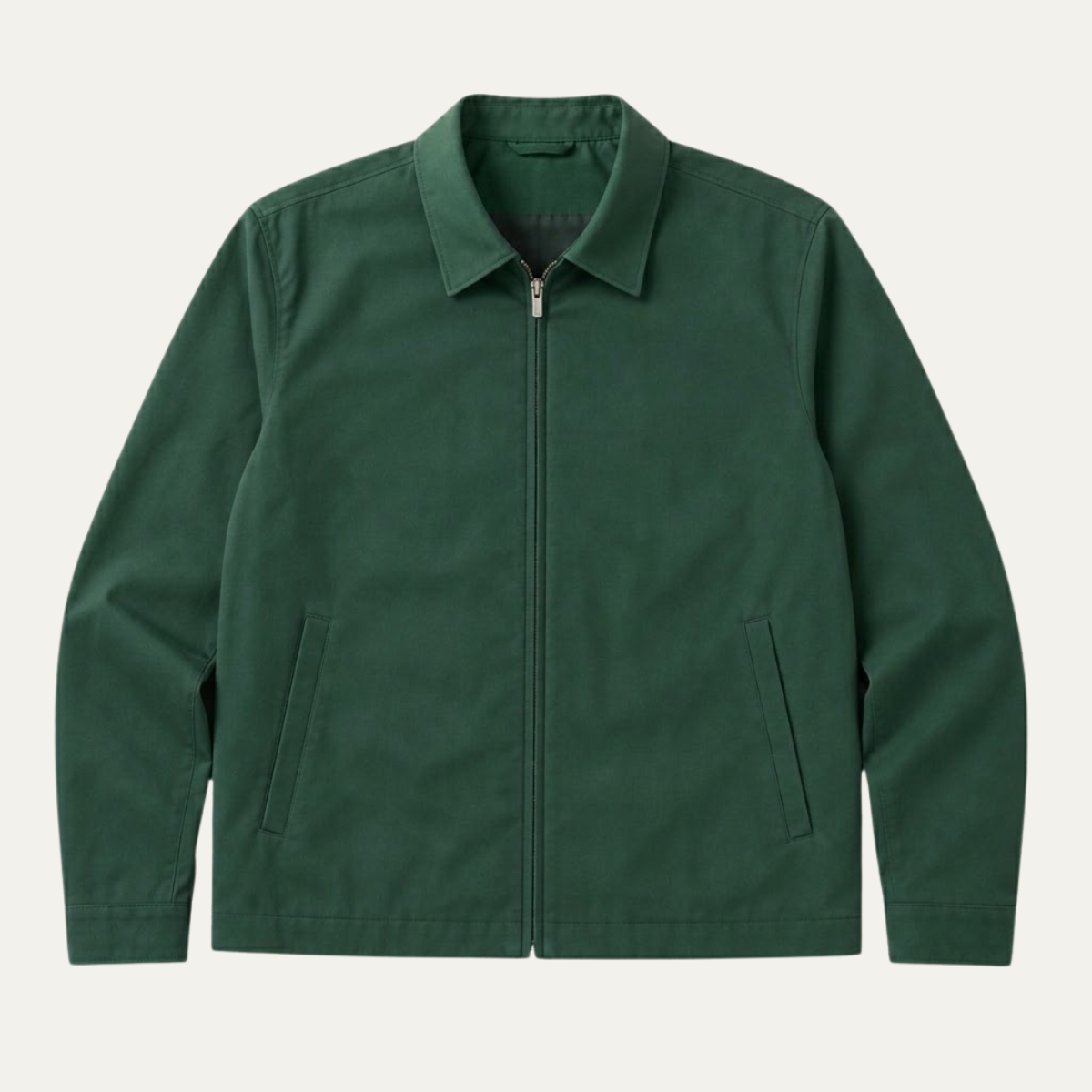 The Oakridge Men’s Harrington Lightweight Zip Up Jacket