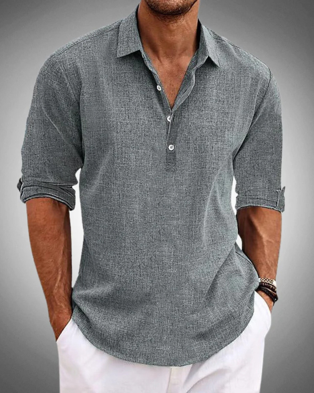 FIRENZE Summer Linen Casual Shirt