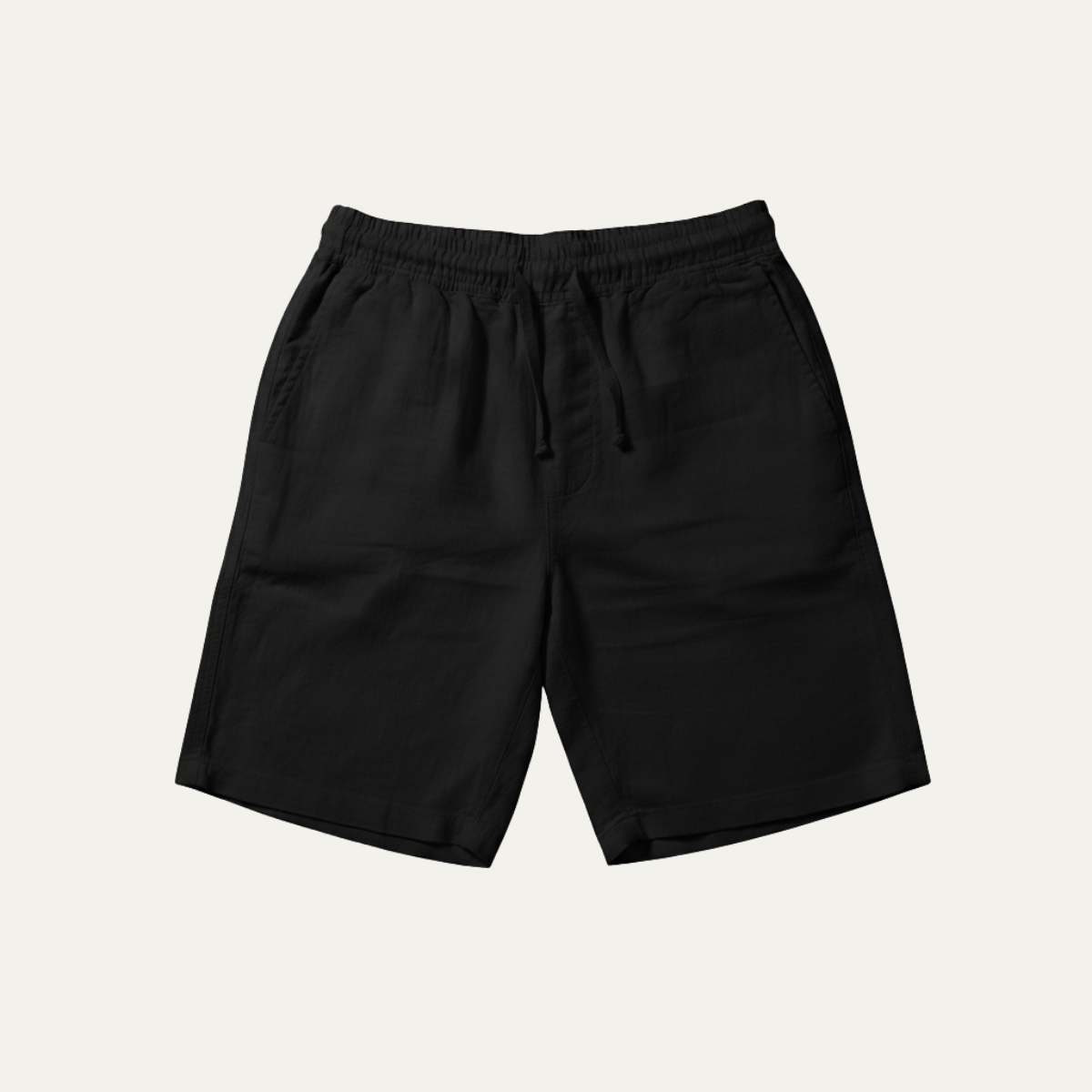 Linen Summer Drawstring Shorts for Men