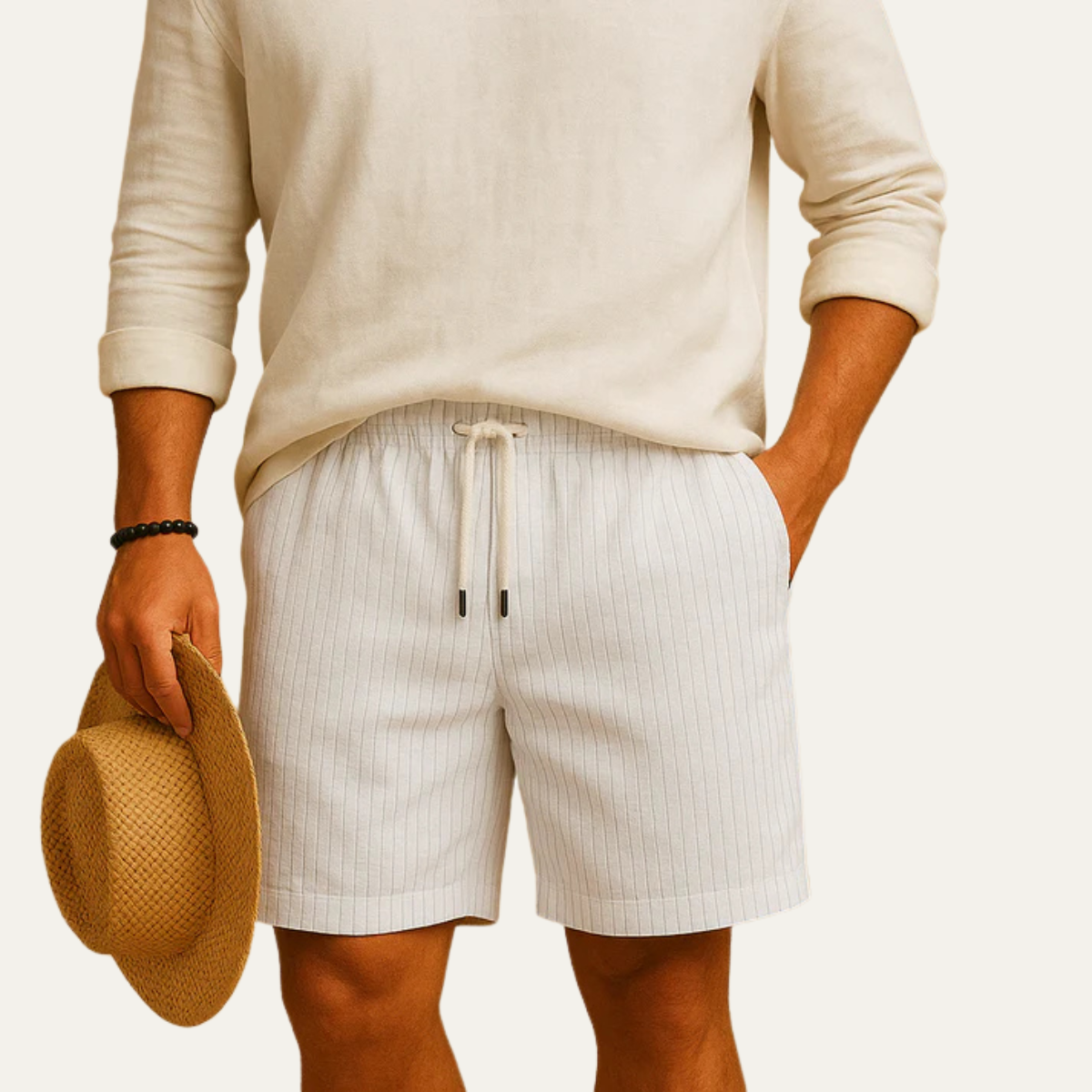 The Bassano Men's Drawstring Summer Shorts