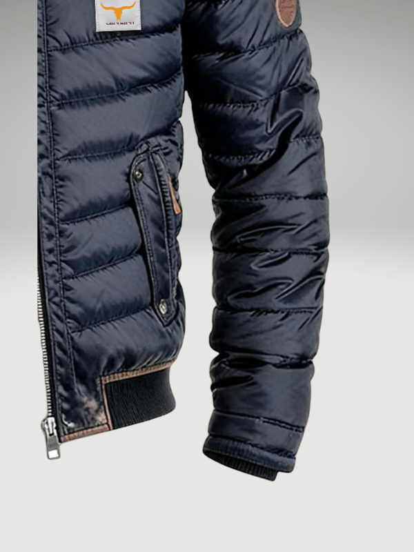 Sheldon | Quilted Jacket with Stand-Up Collar