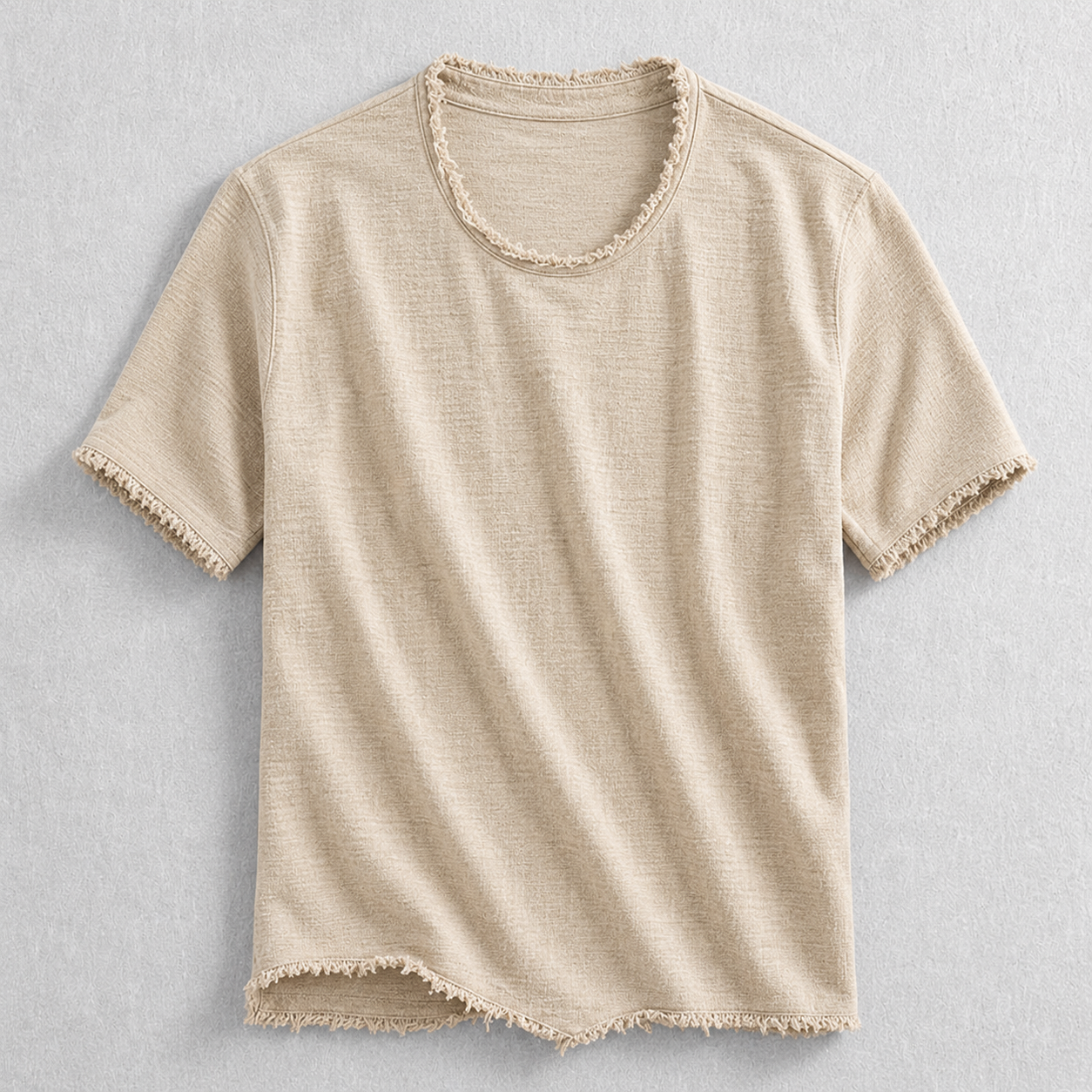 Harlow Frayed Edge Tee