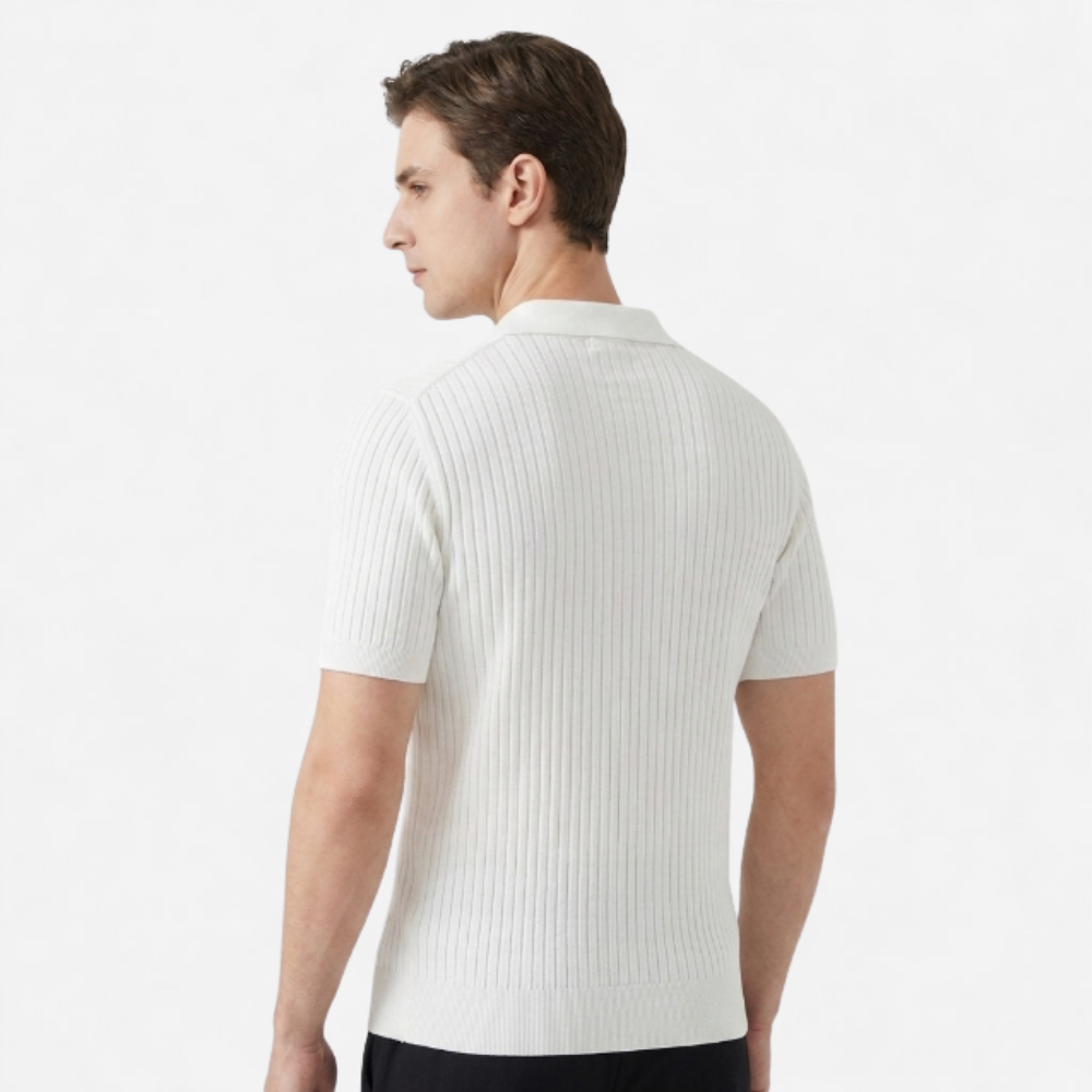 OLDMONEYLOOK | Men’s Heritage Knit Polo Shirt