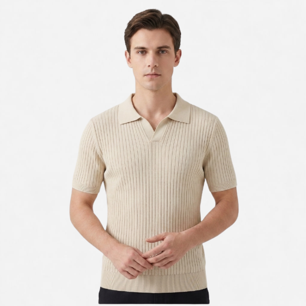 OLDMONEYLOOK | Men’s Heritage Knit Polo Shirt