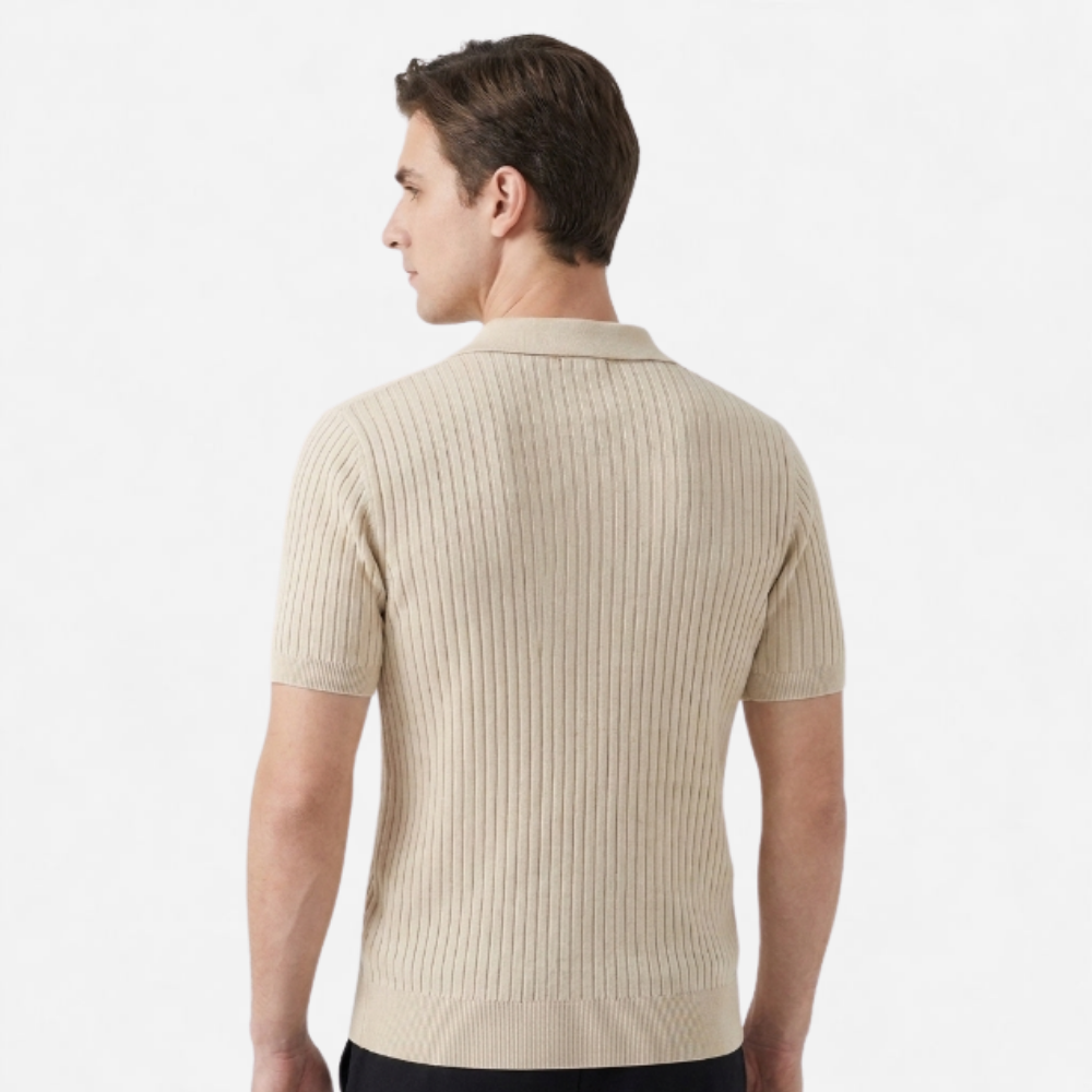 OLDMONEYLOOK | Men’s Heritage Knit Polo Shirt