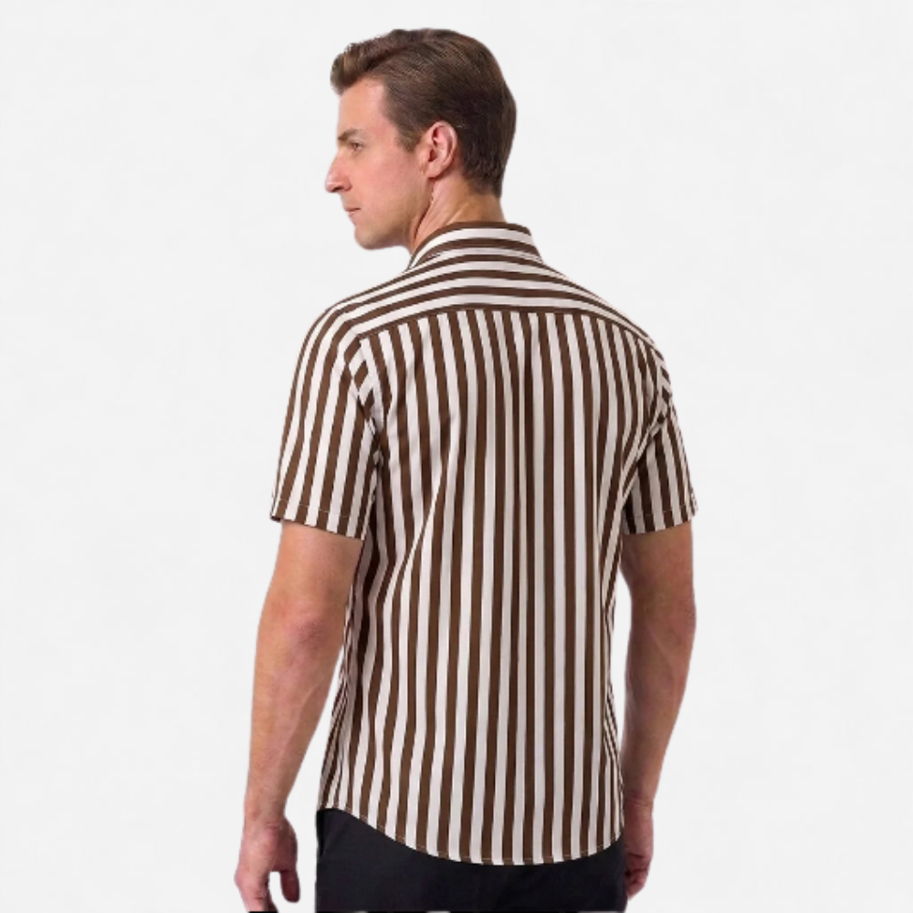 OLDMONEYLOOK | Men’s Heritage Striped Polo Shirt