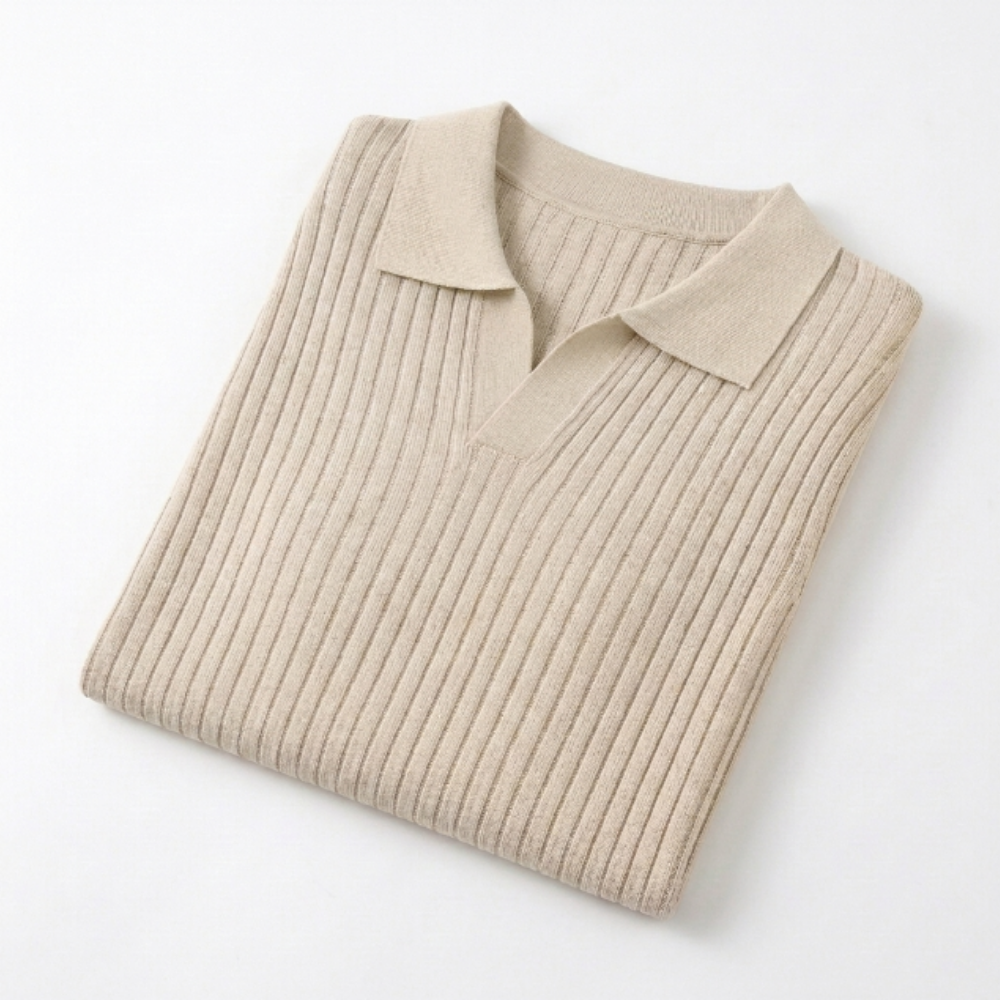 OLDMONEYLOOK | Men’s Heritage Knit Polo Shirt