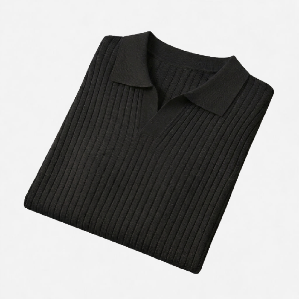 OLDMONEYLOOK | Men’s Heritage Knit Polo Shirt