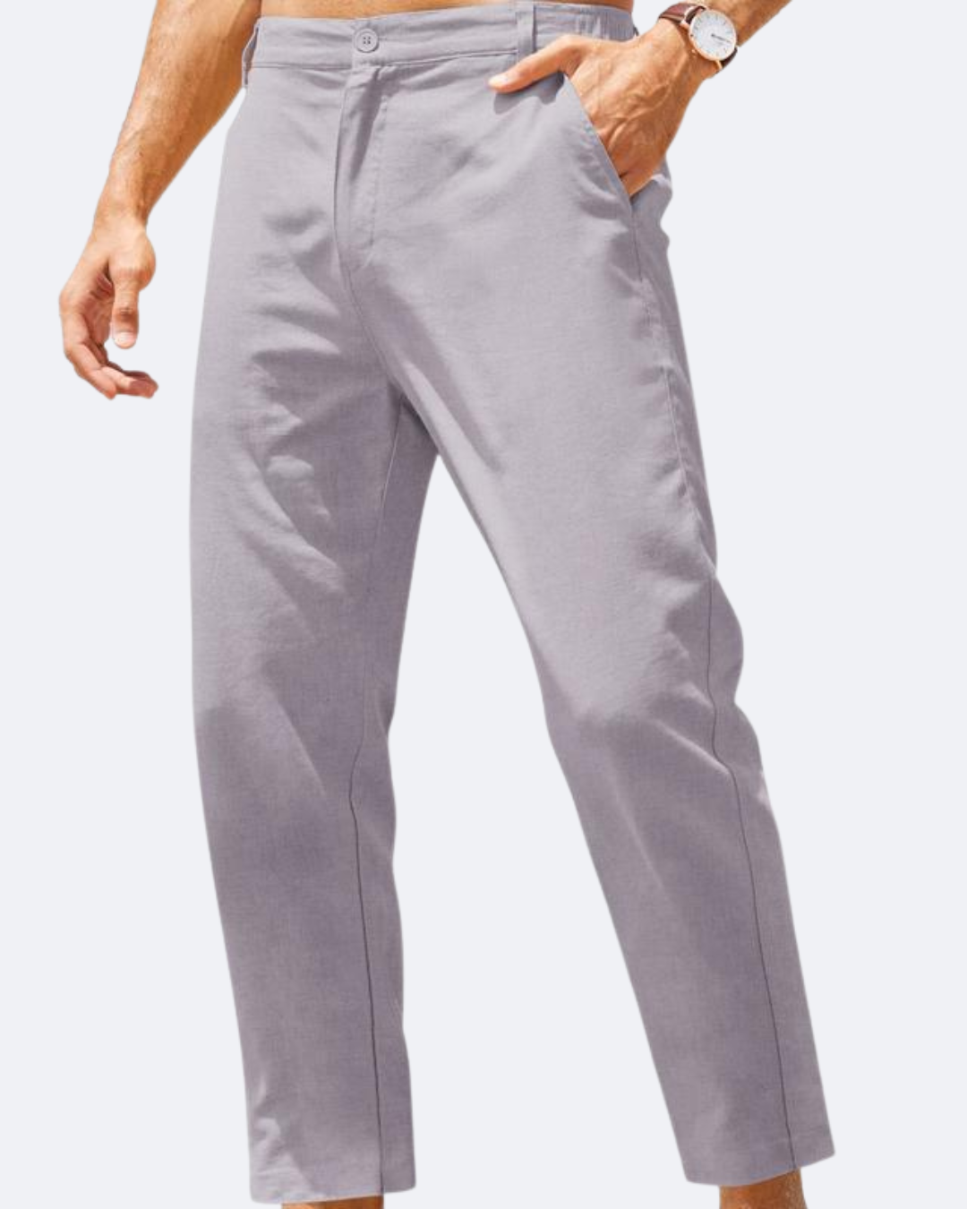 Marco Cotton Linen Trousers